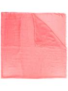 Faliero Sarti Woven Scarf, Women's, Pink/purple, Silk/modal