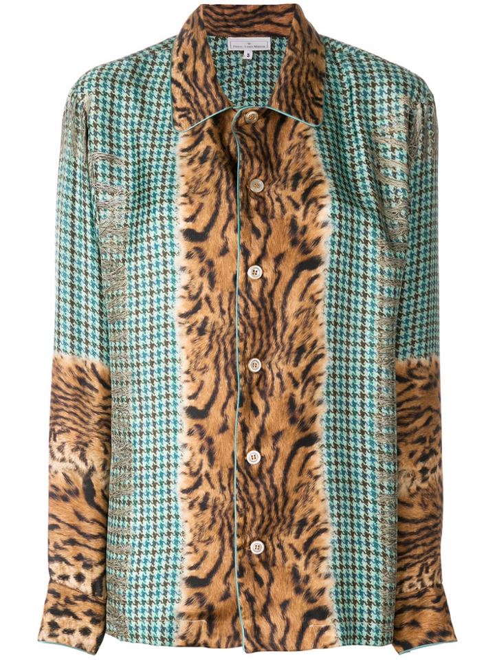 Pierre-louis Mascia Embroidered Fitted Blouse - Multicolour
