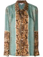 Pierre-louis Mascia Embroidered Fitted Blouse - Multicolour