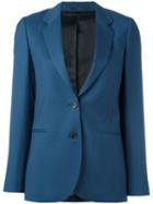 Paul Smith Two Button Blazer, Women's, Size: 38, Blue, Wool/cupro