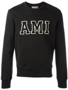 Ami Alexandre Mattiussi - Ami Patch Sweatshirt - Men - Cotton - Xxl, Black, Cotton
