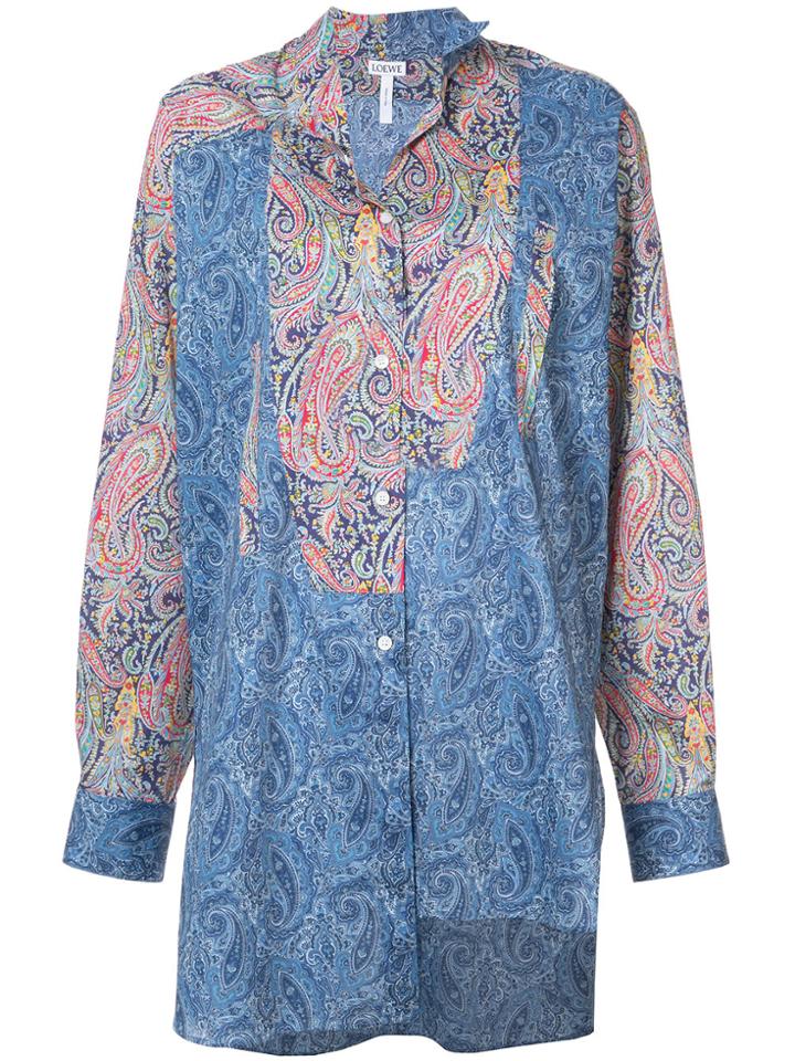 Loewe Paisley Asymmetric Shirt - Multicolour