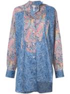 Loewe Paisley Asymmetric Shirt - Multicolour