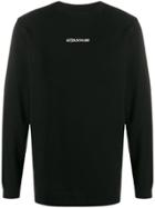 1017 Alyx 9sm Graphic-print Crew-neck Sweatshirt - Black