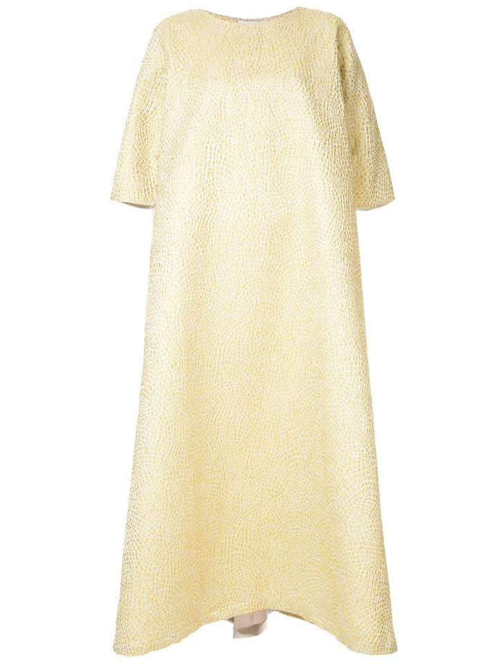 Mounay Nour Kaftan Dress - Yellow