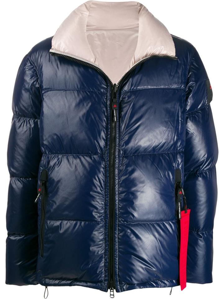 Peuterey Reversible Zipped Down Jacket - Blue
