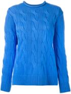 Polo Ralph Lauren Knitted Sweater, Women's, Size: Medium, Blue, Cotton