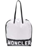 Moncler Logo Tote Bag - White