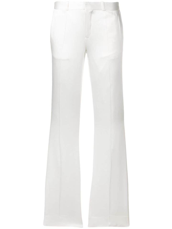 Each X Other Flared Tailored Trousers - White