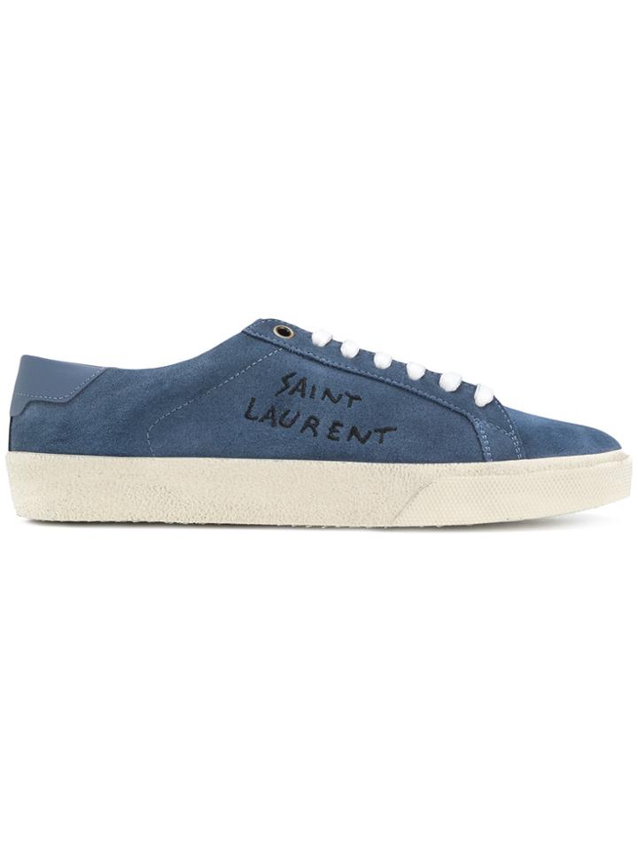 Saint Laurent Court Classic Sl/06 Sneakers - Blue