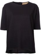 Maison Olga - 'karuazu' Top - Women - Cotton/acrylic/wool - 0, Red, Cotton/acrylic/wool