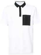 Aztech Mountain - Maroon Creek Polo Shirt - Men - Cotton/elastodiene/nylon - L, White, Cotton/elastodiene/nylon