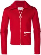 Maison Margiela Ribbed Jacket - Red