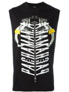 Marcelo Burlon County Of Milan Printed Tank Top, Men's, Size: Xs, Black, Cotton