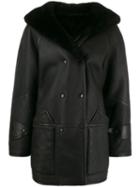 A.n.g.e.l.o. Vintage Cult 1980's Shearling Coat - Black