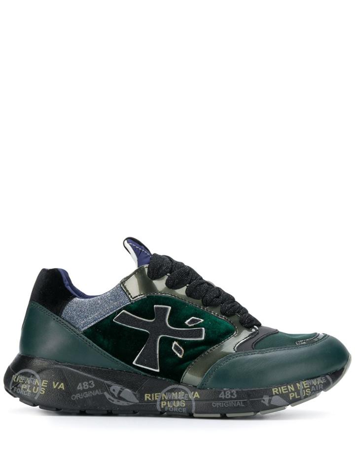 Premiata Zaczac Running Sneakers - Green