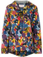 La Doublej All Over Print Hoodie - Blue