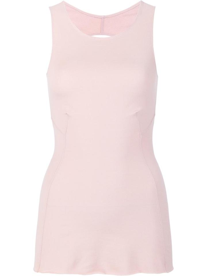 Rick Owens Lilies Open Back Tank Top - Pink & Purple