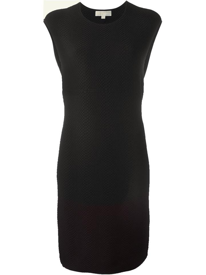Michael Michael Kors Textured Fitted Dress