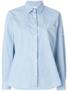Margaret Howell Single Pocket Shirt - Blue