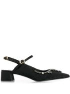 Erdem Pointed Sandals - Black