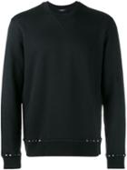 Valentino 'rockstud' Sweatshirt, Men's, Size: Small, Black, Cotton/polyamide