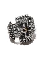 Natural Instinct Roots Of The Cross Ring - Silver