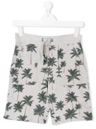American Outfitters Kids Palm Tree Print Shorts - Grey