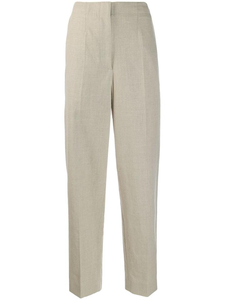 Ports 1961 High-waist Trousers - Neutrals