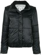 Chanel Pre-owned High Collar Padded Jacket - Black