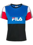 Fila Logo Colour-block T-shirt - Multicolour