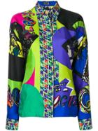 Versace Vintage Abstract Print Shirt - Multicolour