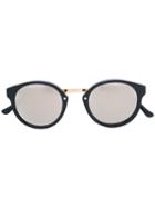Retrosuperfuture - Panama Sunglasses - Unisex - Acetate/metal - 47, Black, Acetate/metal