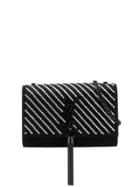 Saint Laurent Kate Embellished Tassel Bag - Black