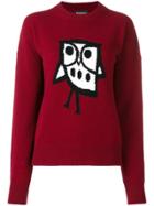 Markus Lupfer Owl Jumper - Red