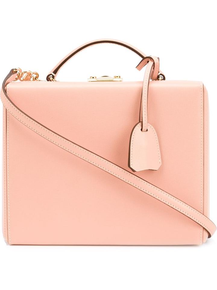 Mark Cross 'grace' Box Bag, Women's, Pink/purple