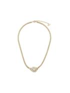 Christian Dior Vintage Snake Chain Necklace - Gold