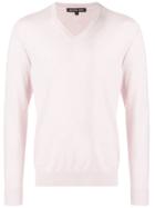 Michael Kors Collection Knitted Jumper - Pink & Purple