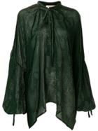 Black Coral Ilary Blouse - Green
