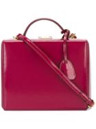 Mark Cross 'grace' Shoulder Bag, Women's, Pink/purple, Leather