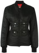 Jean Paul Gaultier Pre-owned Slim Fit Bomber Jacket - Black