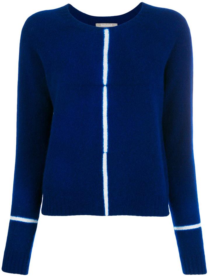 Suzusan Knit Sweater - Blue