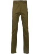 Saint Laurent Fitted Trousers - Green