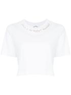 The Upside Cropped T-shirt - White