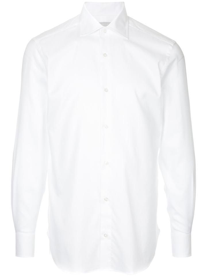 Estnation Classic Plain Shirt - White