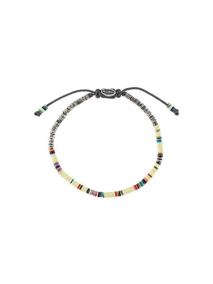 M. Cohen Stacked Disc Bracelet - Yellow & Orange