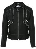 Selfmade By Gianfranco Villegas Zipped Lightweight Jacket - Black