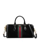 Gucci Ophidia Medium Top Handle Bag - Black