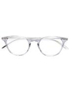 Oliver Peoples Hanks Round Frame Glasses - Metallic