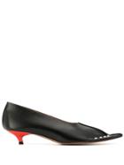 Marni Studded Kitten Pumps - Black